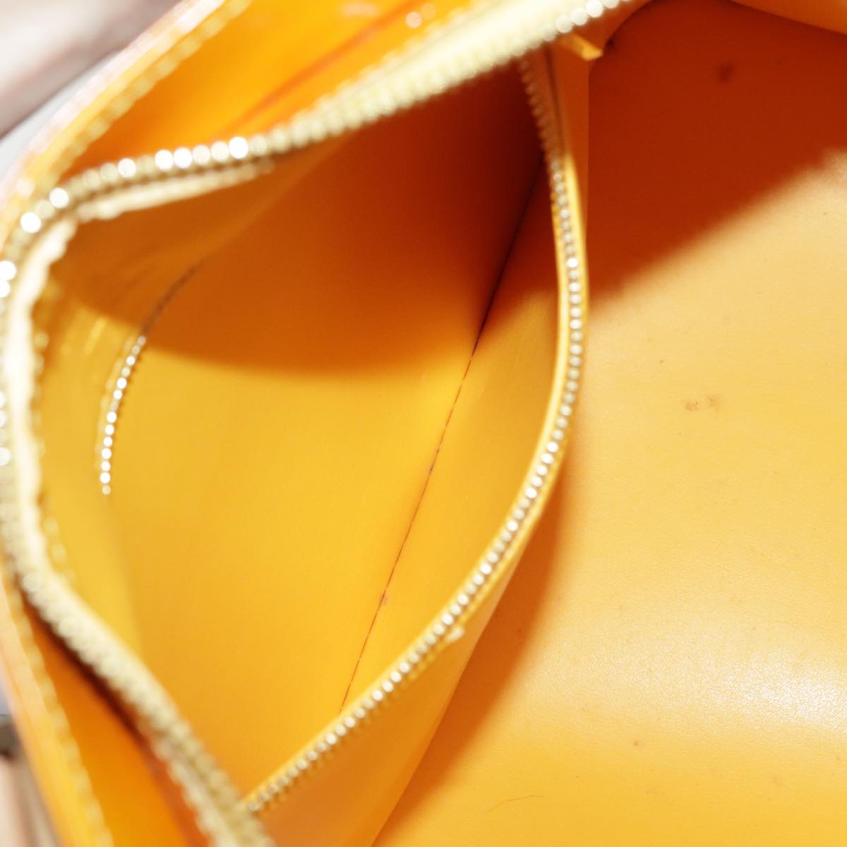 Louis Vuitton Houston Brown Patent Leather Handbag