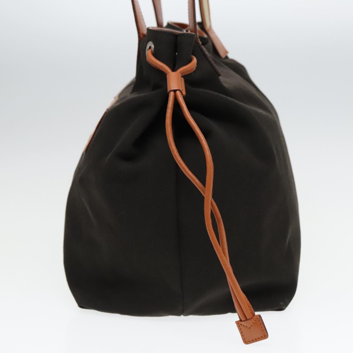 Gucci Khaki Canvas Tote Bag