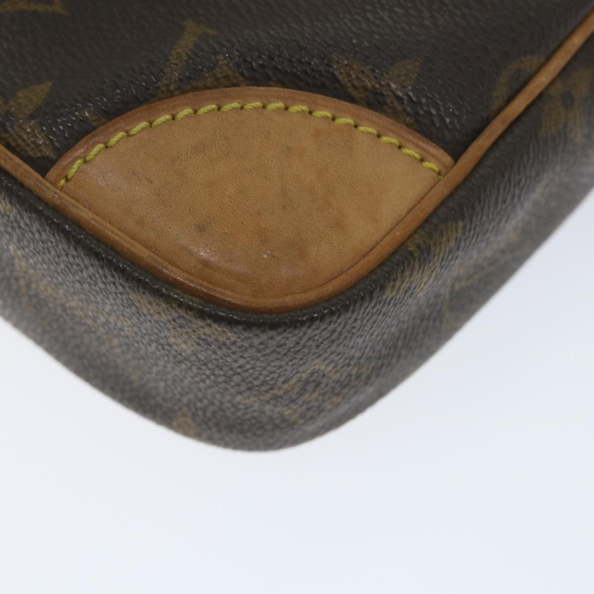 Louis Vuitton Danube Brown Canvas Shoulder Bag