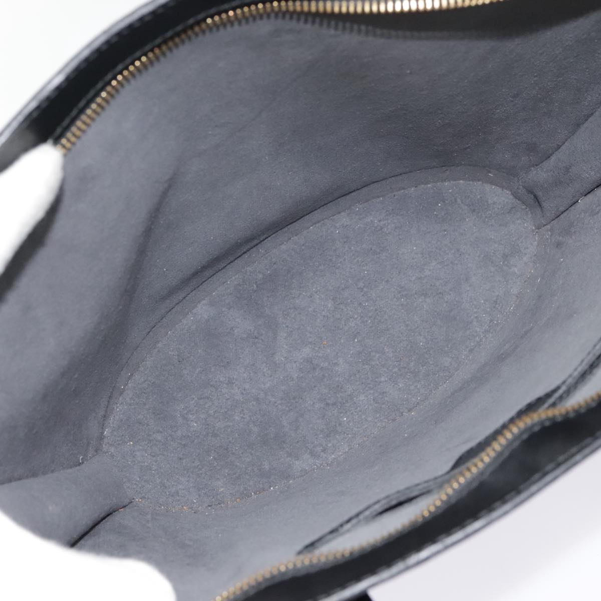 Louis Vuitton Saint Jacques Black Leather Handbag