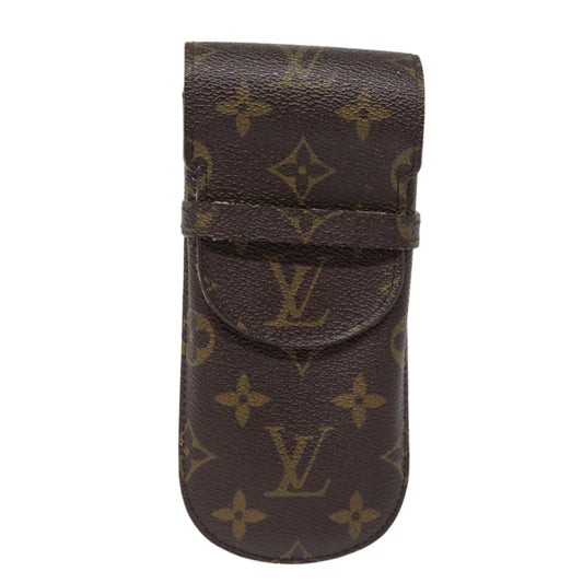 Louis Vuitton Etui À Lunettes Brown Canvas Wallet