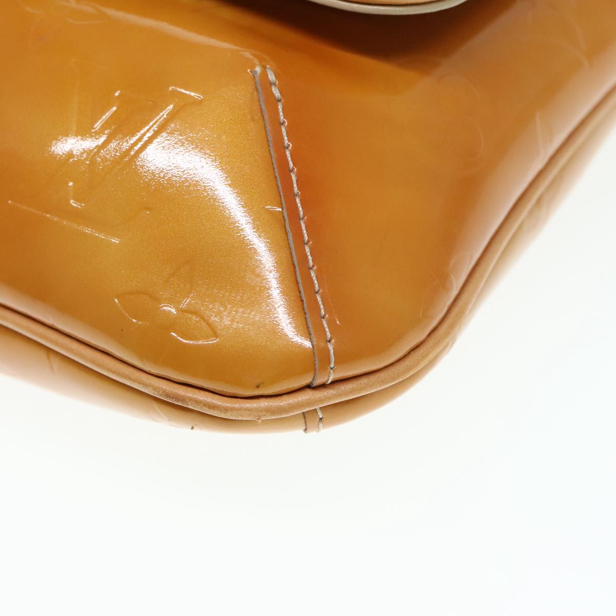 Louis Vuitton Thompson Street Yellow Patent Leather Shoulder Bag