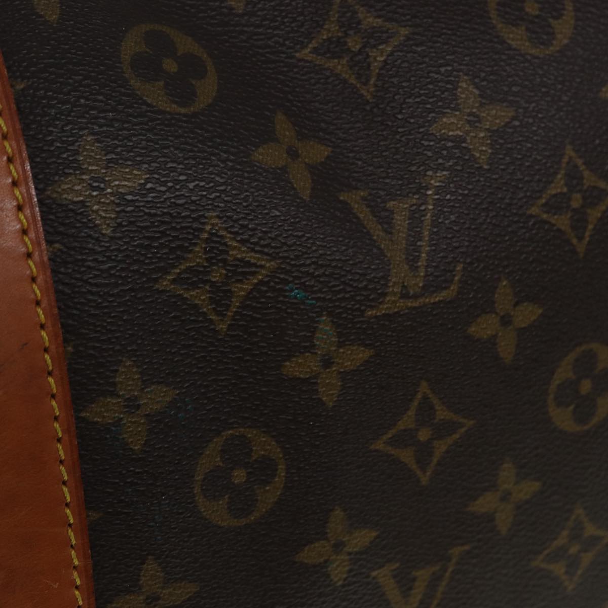 Louis Vuitton Keepall 60 Brown Canvas Travel Bag