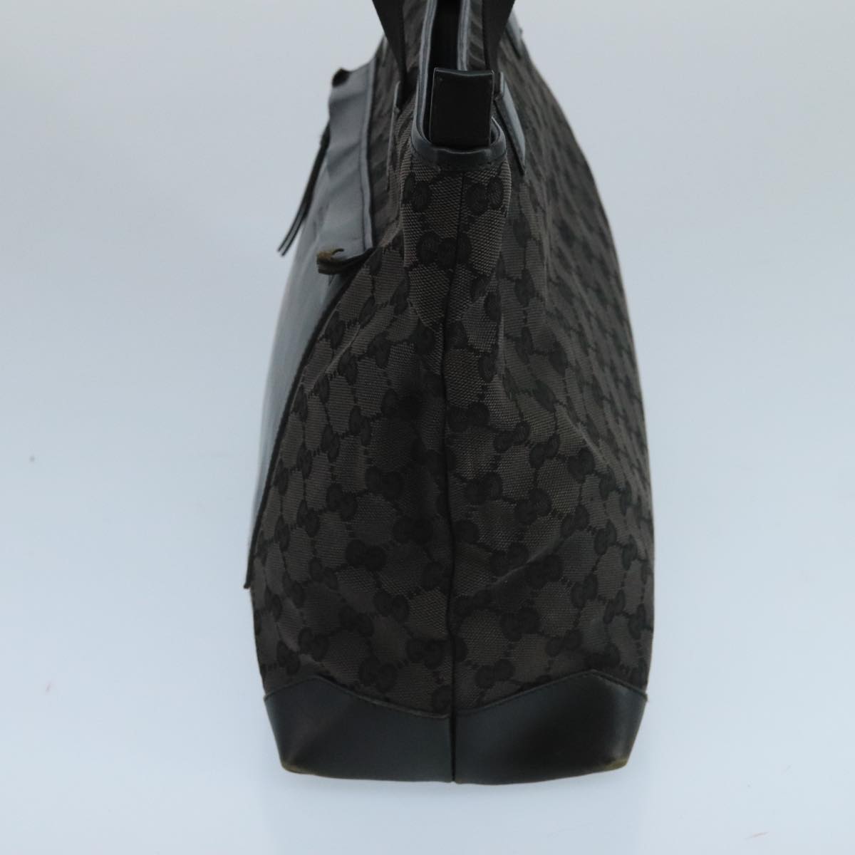 Gucci Black Canvas Tote Bag
