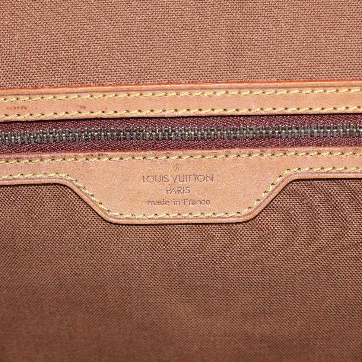 Louis Vuitton Beverly Brown Canvas Handbag