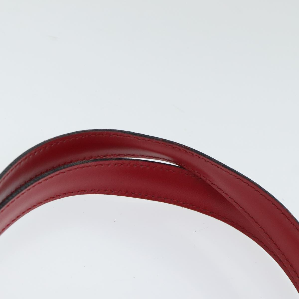 Louis Vuitton Lussac Red Leather Shoulder Bag