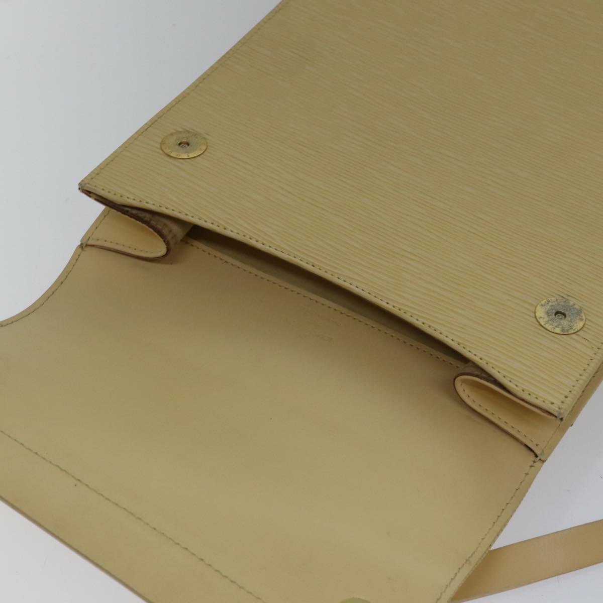 Louis Vuitton Ramatuelle Beige Leather Shoulder Bag