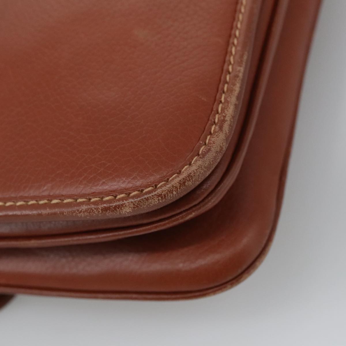 Gucci Sherry Brown Leather Shoulder Bag