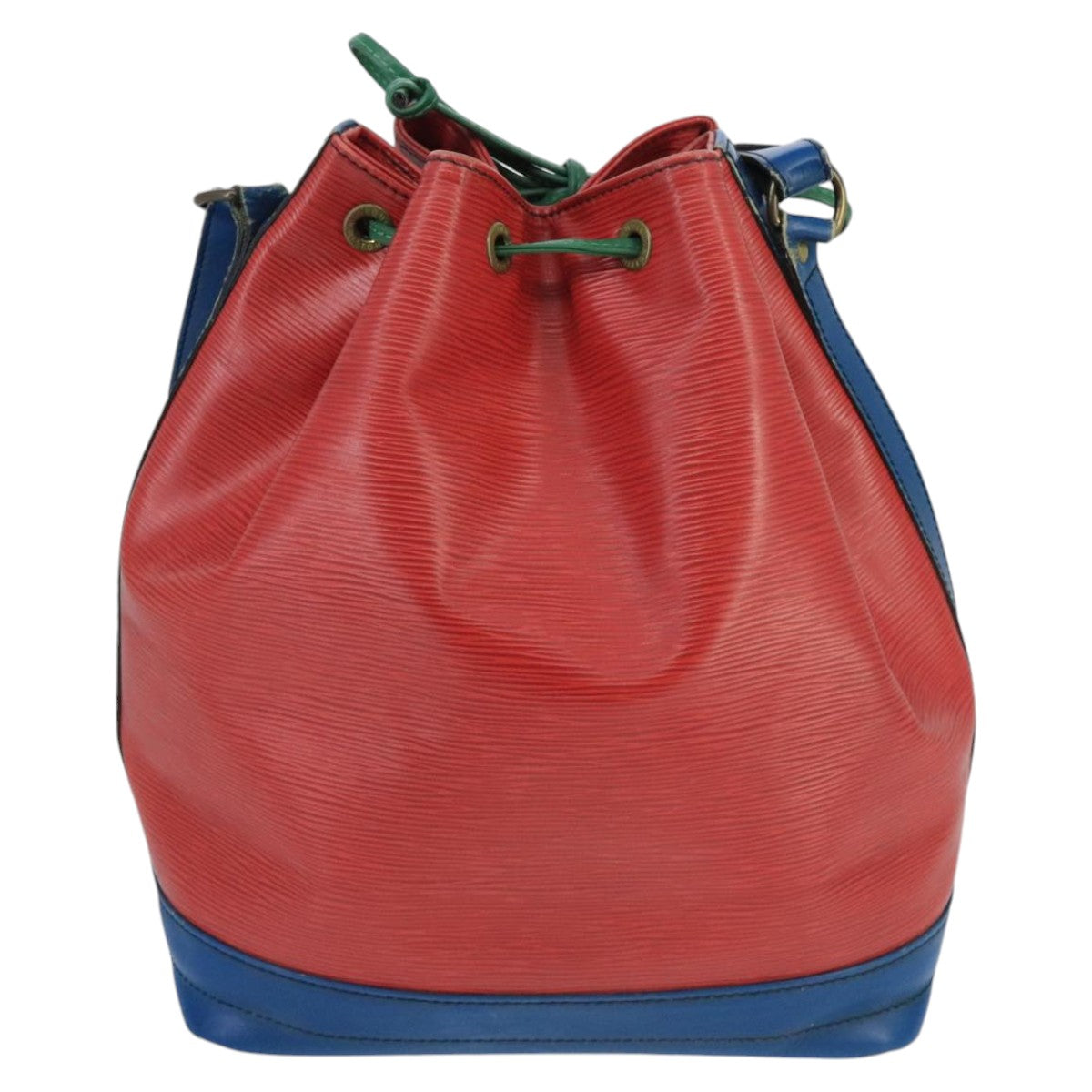 Louis Vuitton Noe Red Leather Shoulder Bag