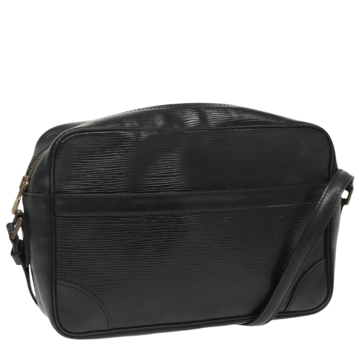 Louis Vuitton Trocadéro Black Leather Shoulder Bag
