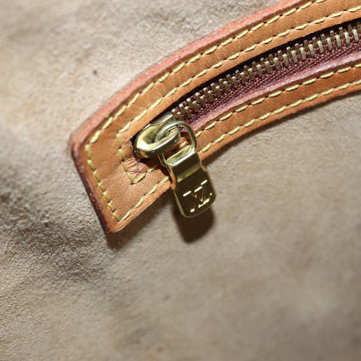 Louis Vuitton Looping Gm Brown Canvas Shoulder Bag