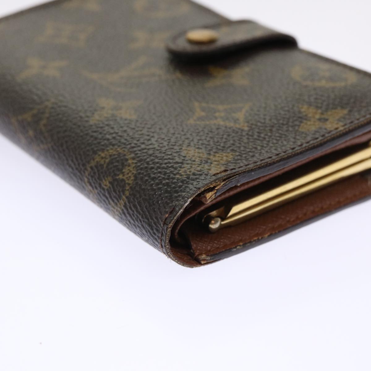 Louis Vuitton Viennois Brown Canvas Wallet