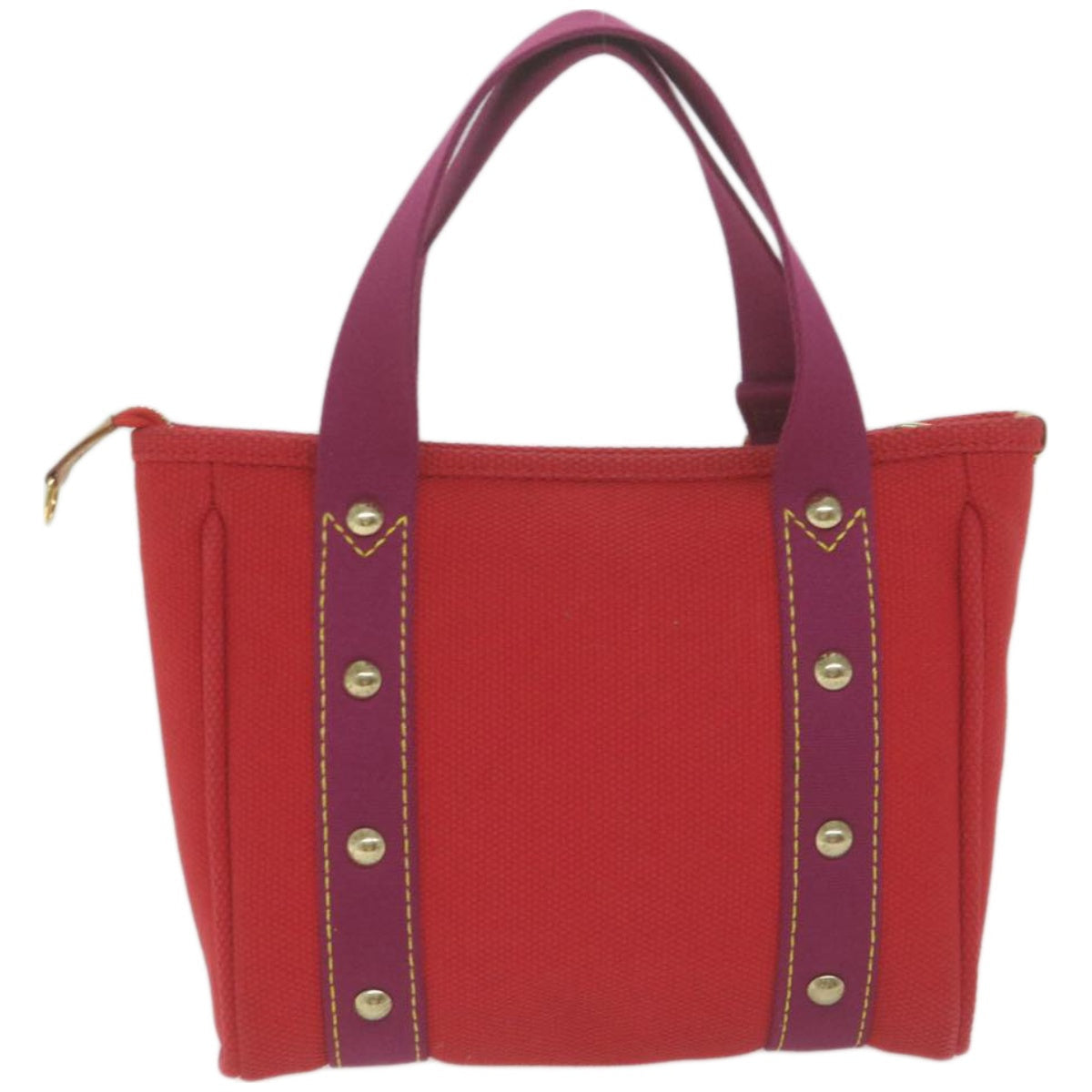 Louis Vuitton Cabas Red Canvas Tote Bag