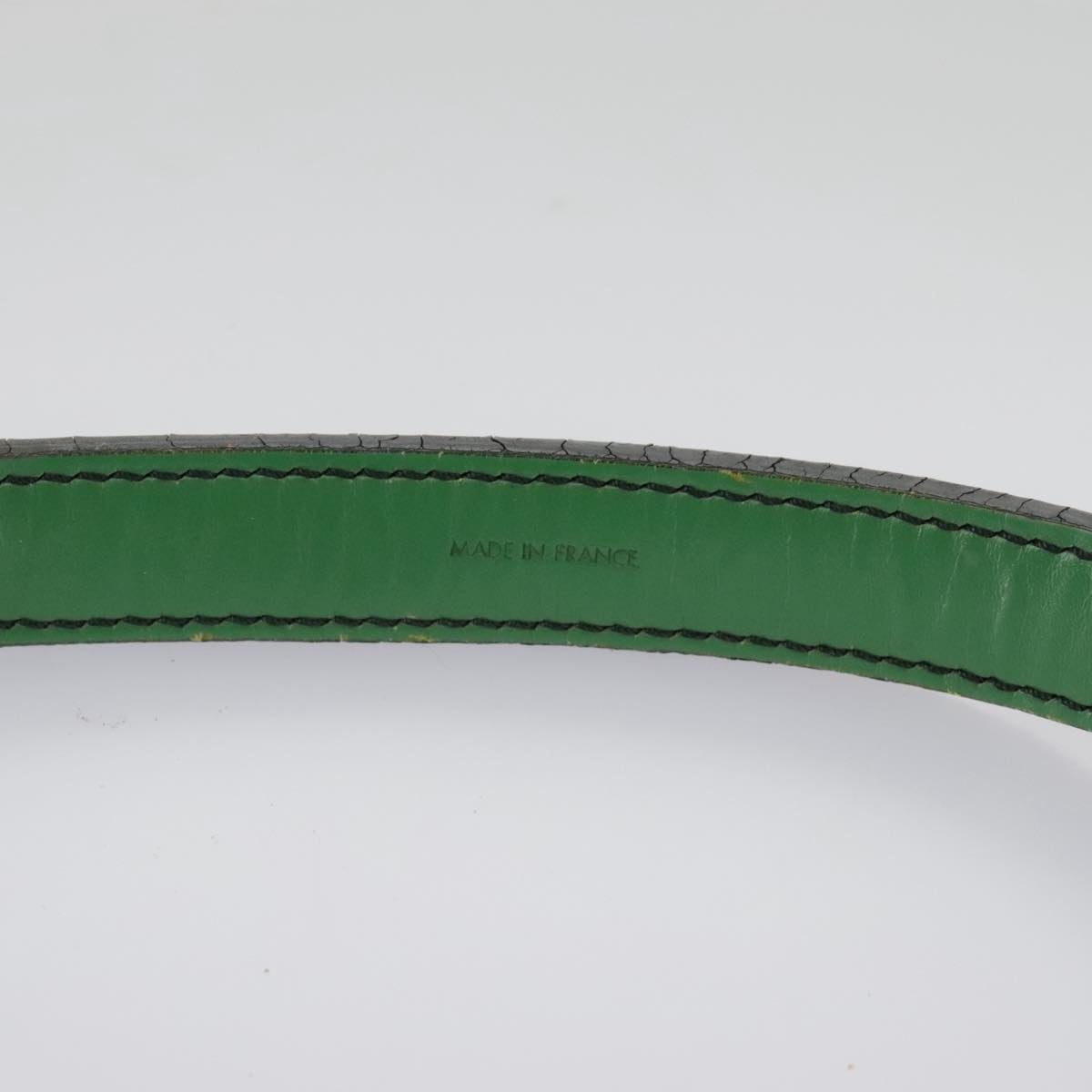 Louis Vuitton Noé Green Leather Shoulder Bag