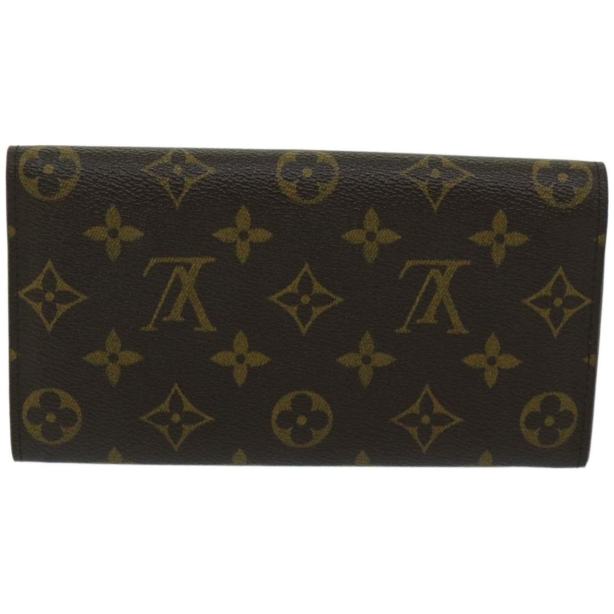 Louis Vuitton Portefeuille Sarah Brown Canvas Wallet