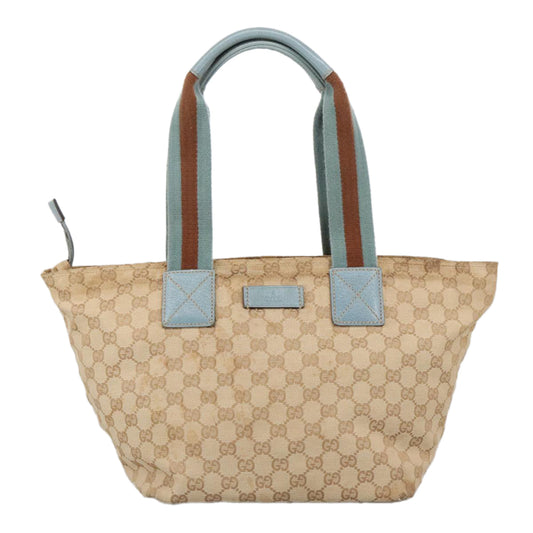 Gucci Beige Canvas Shoulder Bag ()