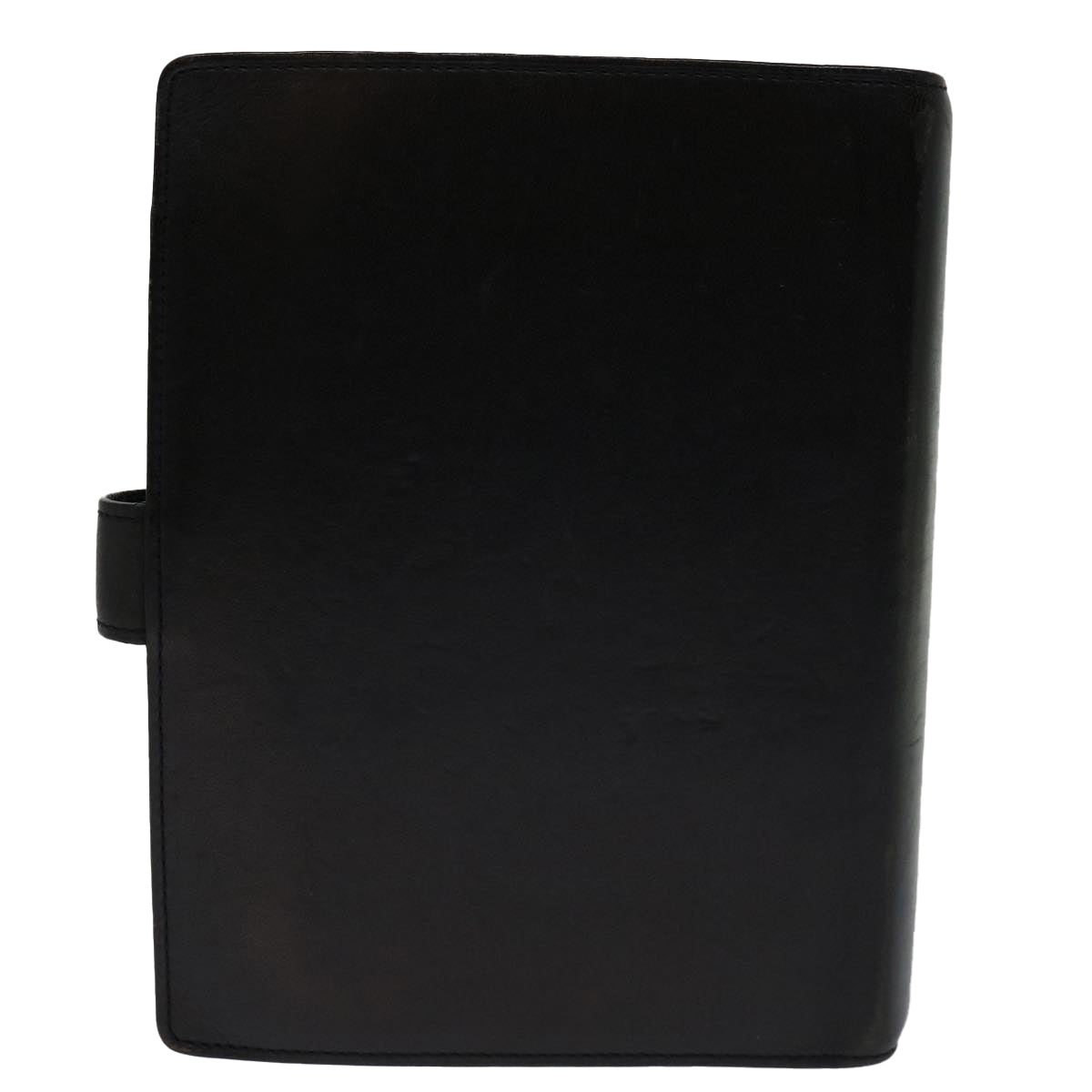Louis Vuitton Agenda Mm Black Leather Wallet
