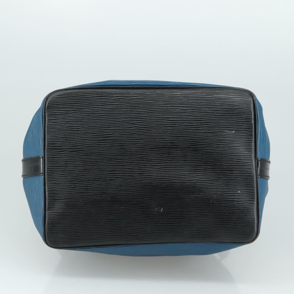 Louis Vuitton Petit Noé Blue Leather Shoulder Bag