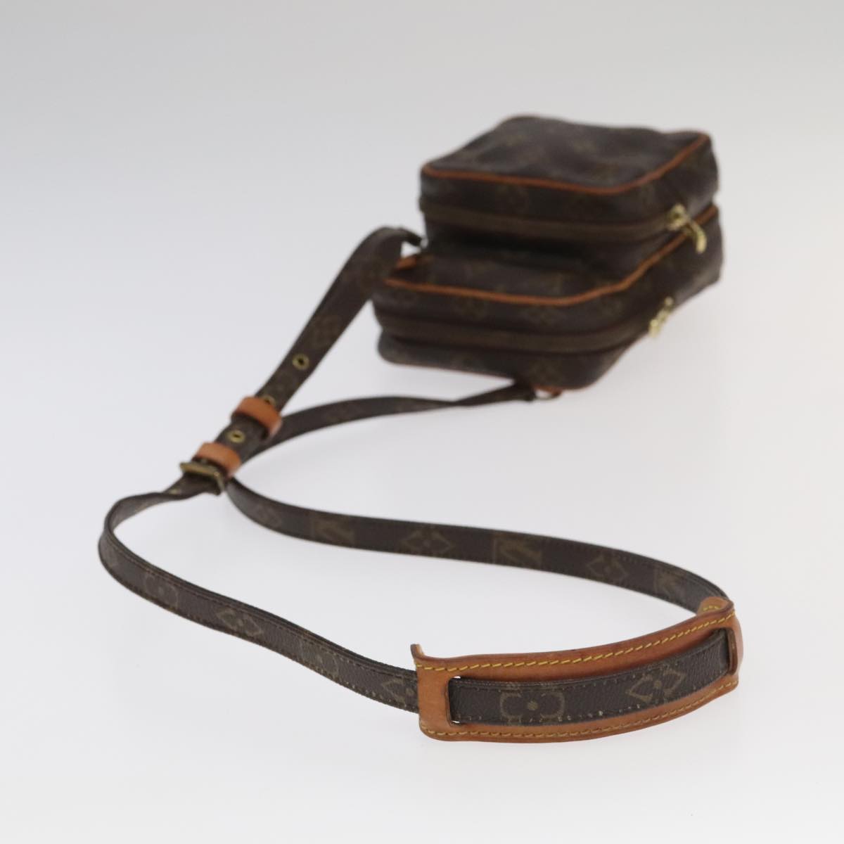 Louis Vuitton Amazon Brown Canvas Shoulder Bag