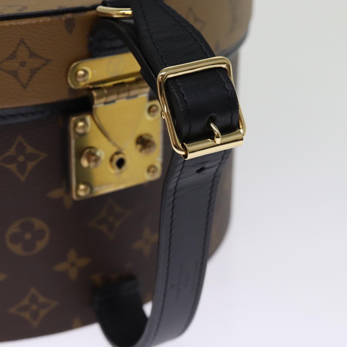 Louis Vuitton Reverse Brown Canvas Handbag