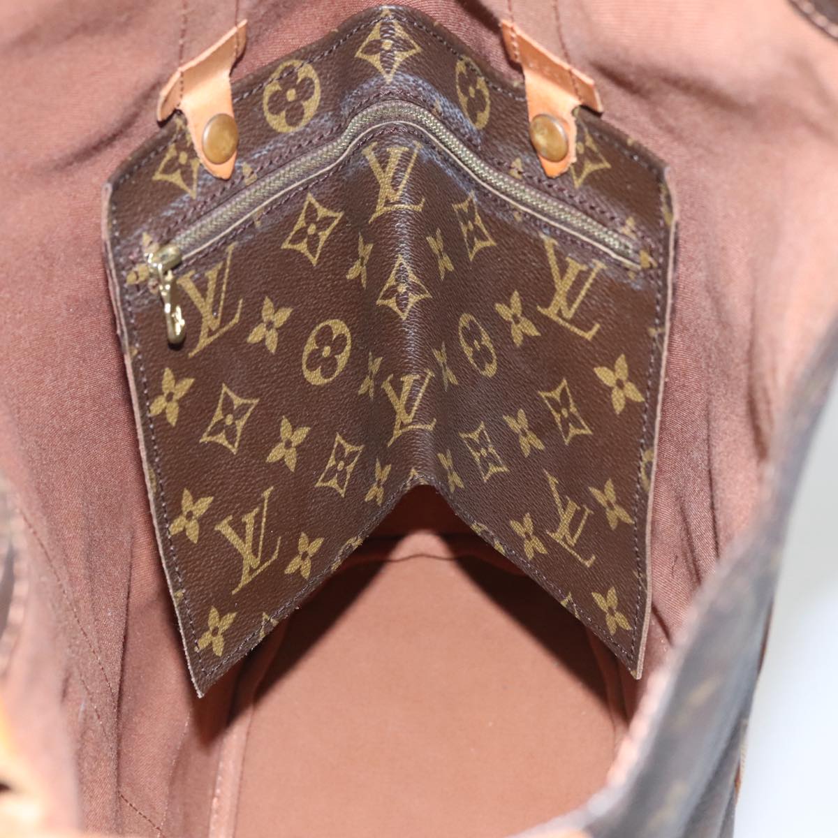 Louis Vuitton Randonnée Brown Canvas Shoulder Bag