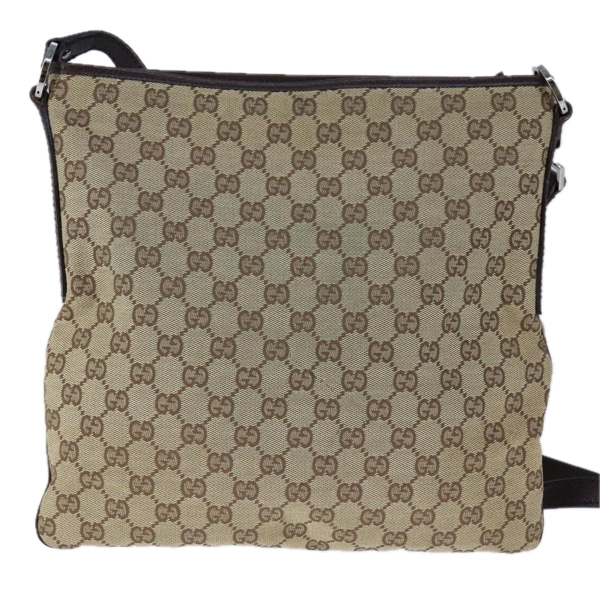 Gucci Gg Canvas Beige Canvas Shoulder Bag
