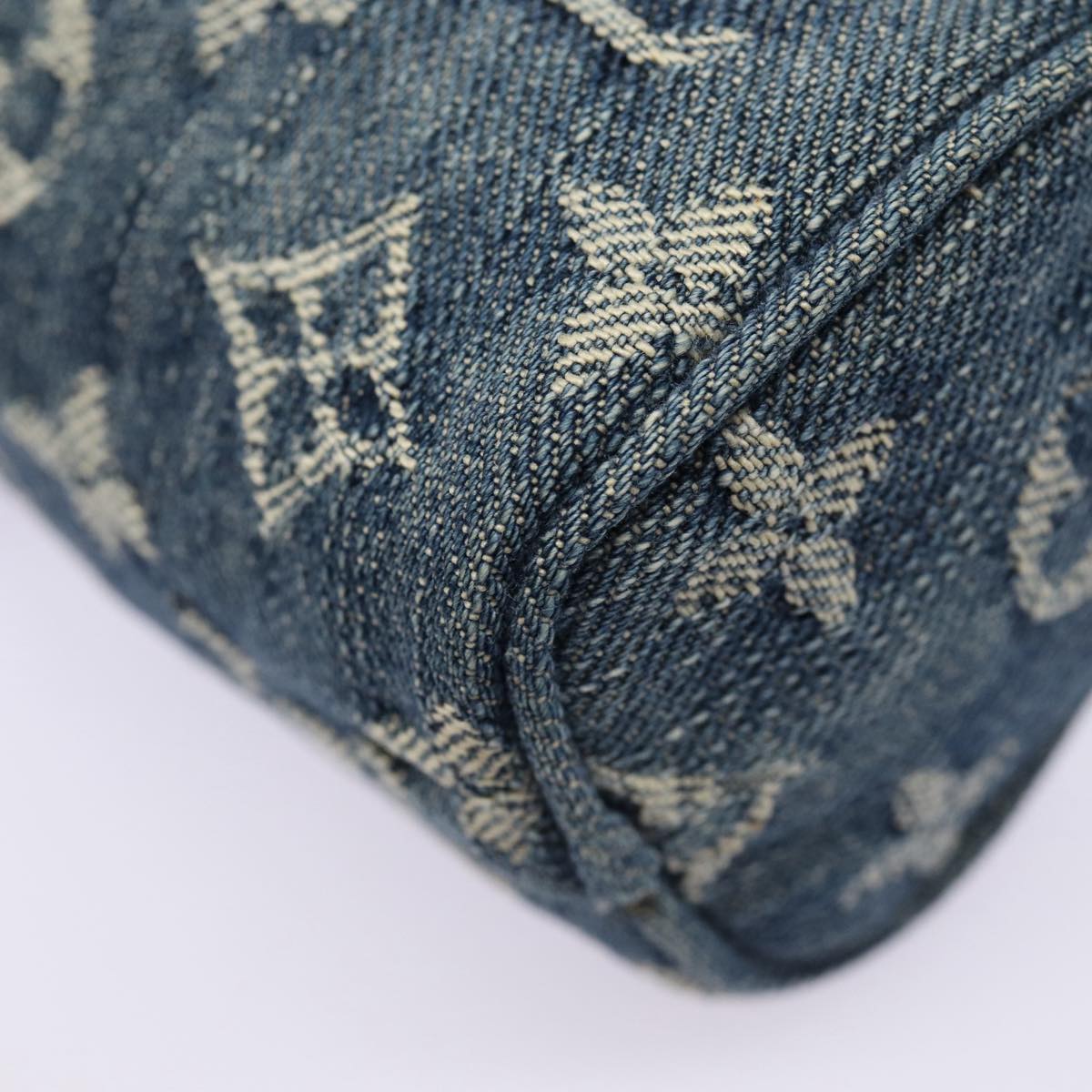 Louis Vuitton Trousse Pochette Blue Denim - Jeans Wallet