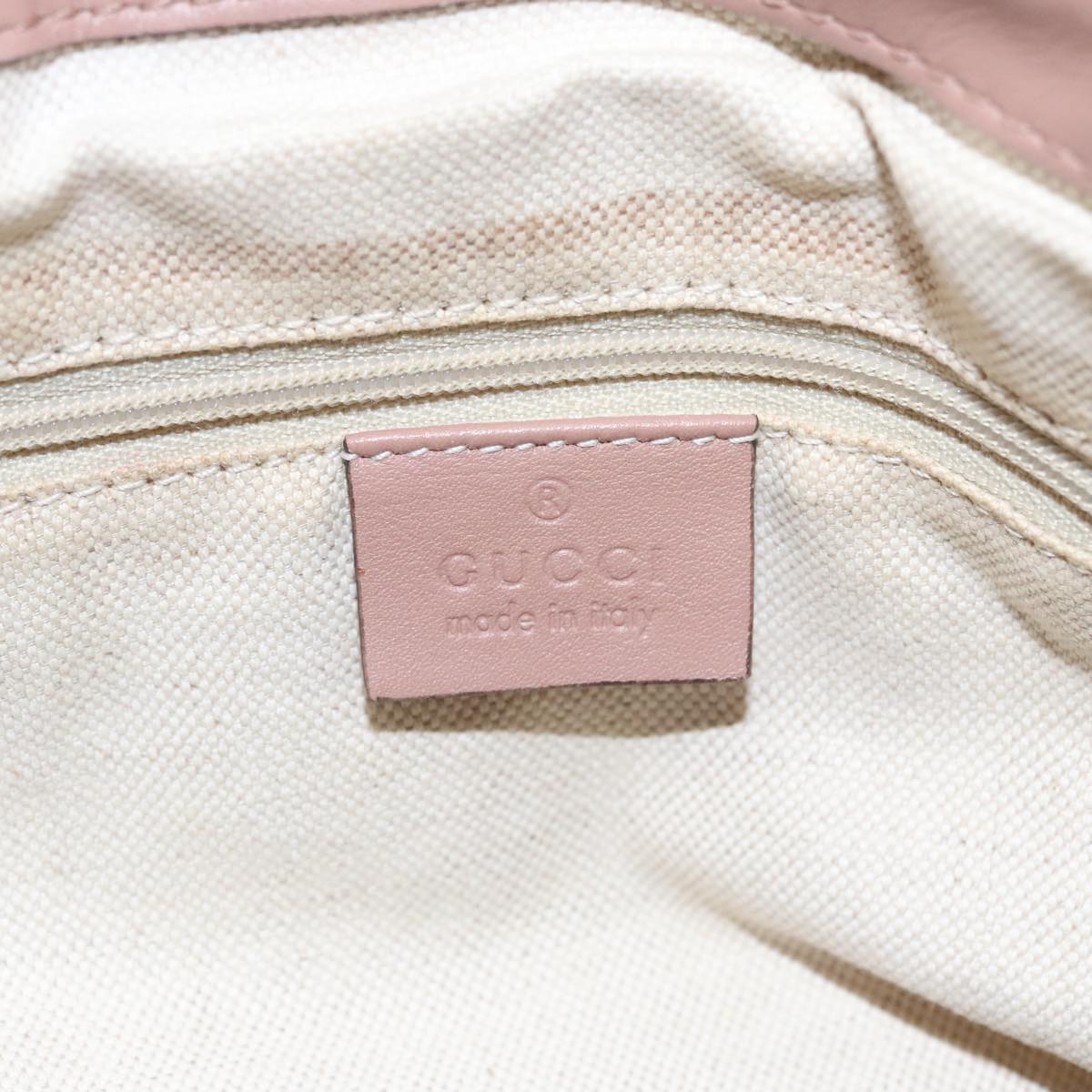 Gucci Gg Canvas Brown Leather Handbag