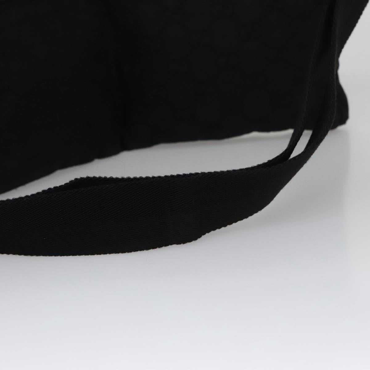 Gucci Black Canvas Shoulder Bag