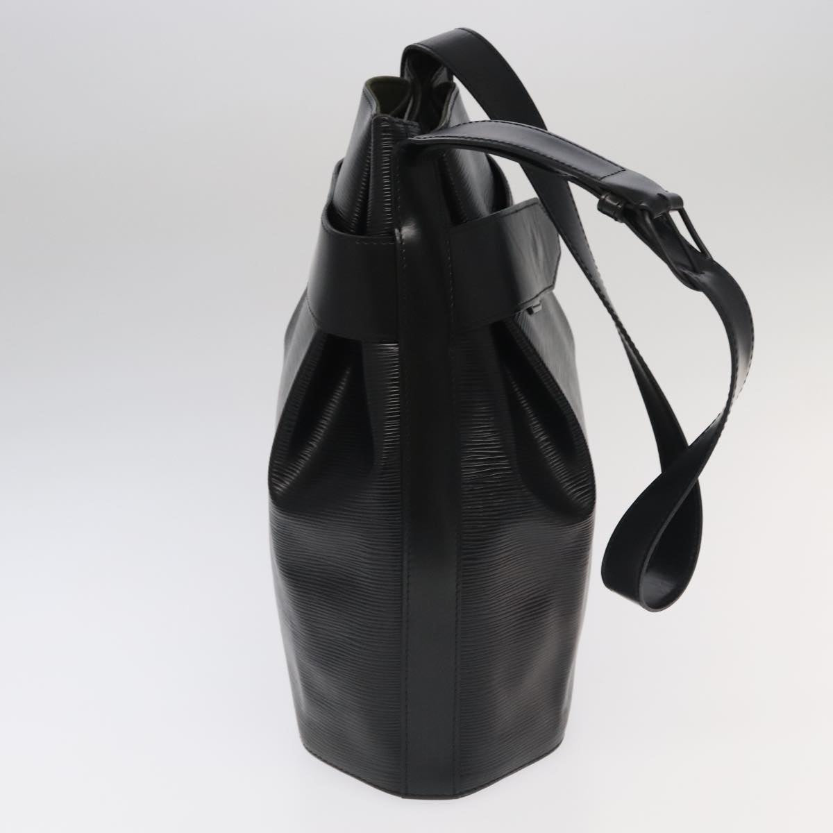 Louis Vuitton Sac D'épaule Black Leather Shoulder Bag
