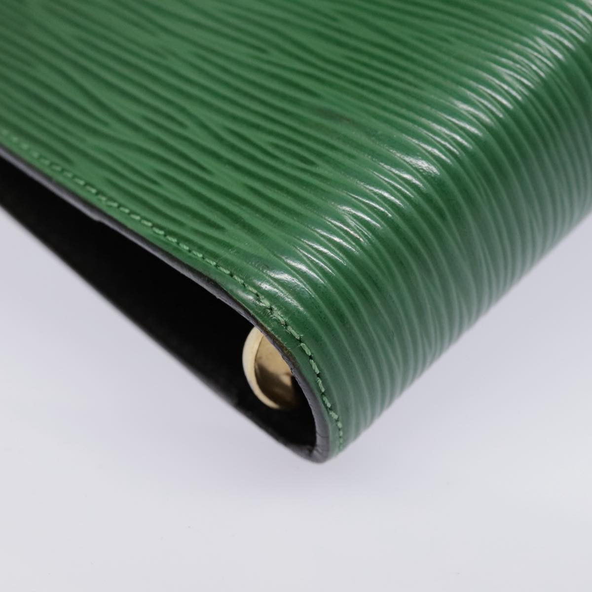 Louis Vuitton Agenda Green Leather Wallet