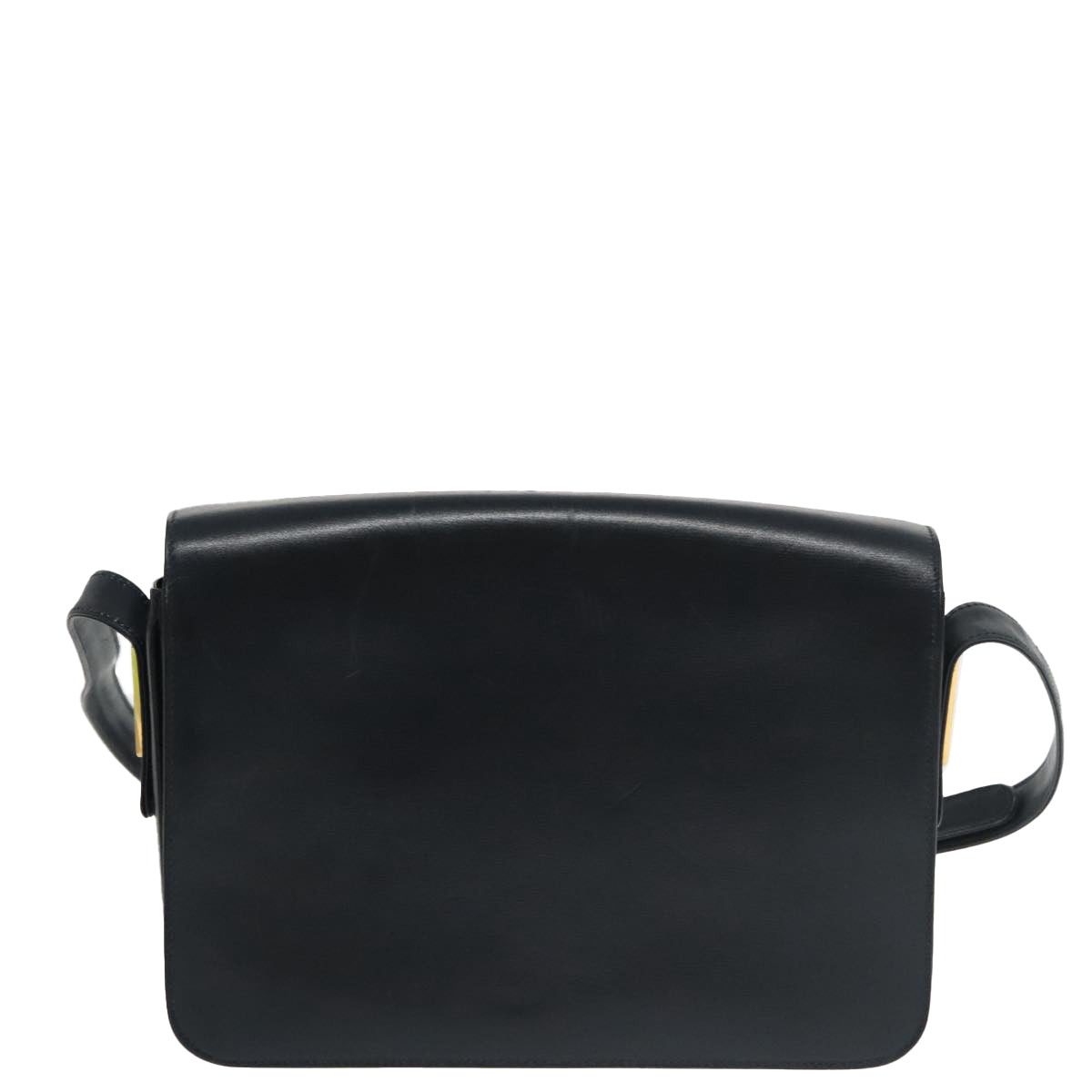 Gucci G Logo Black Leather Shoulder Bag