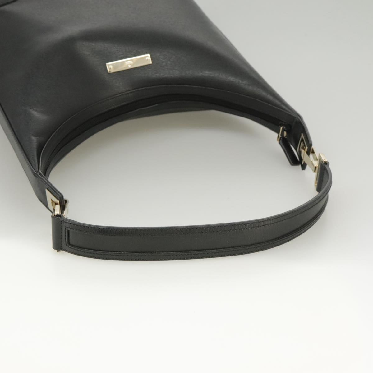 Gucci Black Leather Shoulder Bag
