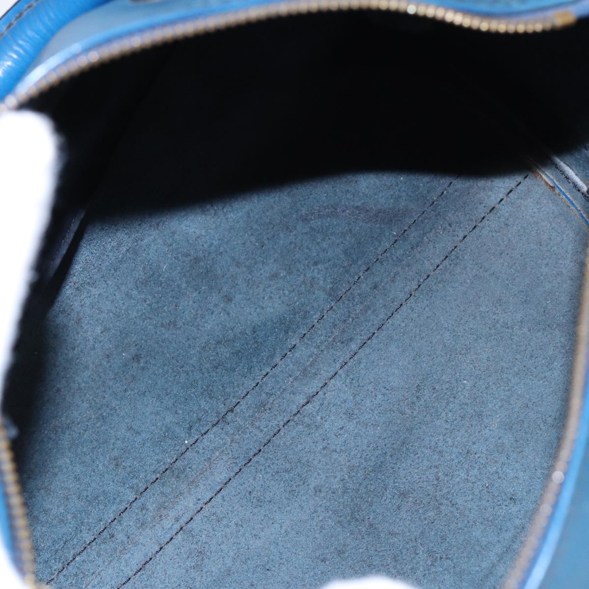 Louis Vuitton Speedy 25 Navy Leather Handbag