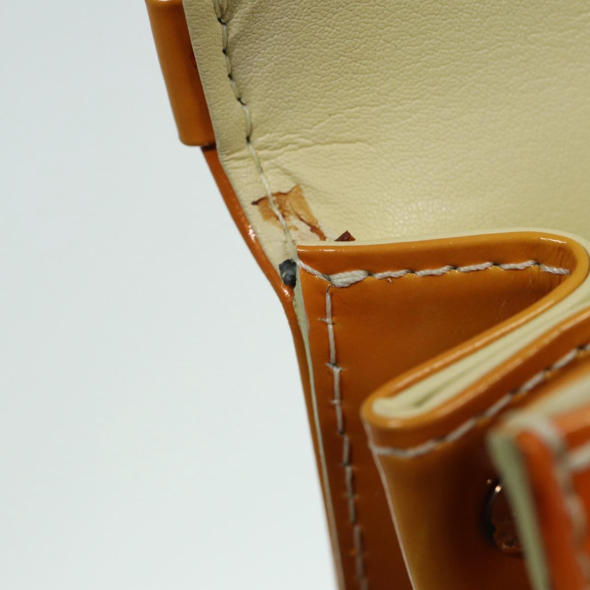 Louis Vuitton Spring Street Yellow Patent Leather Handbag