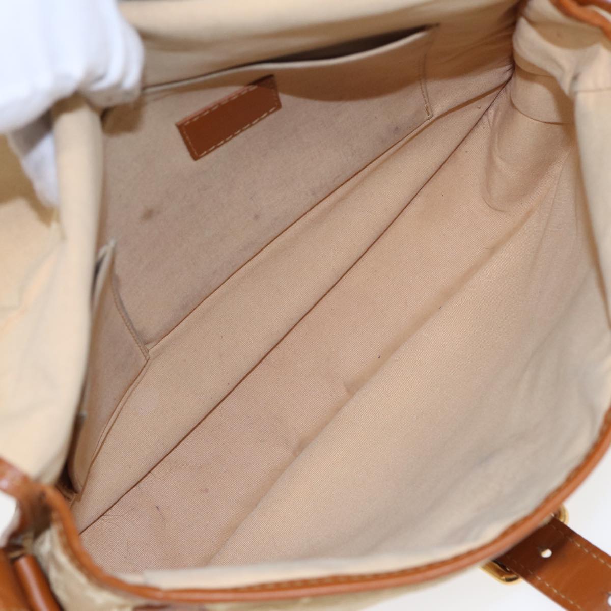 Louis Vuitton Belaia Beige Canvas Shoulder Bag