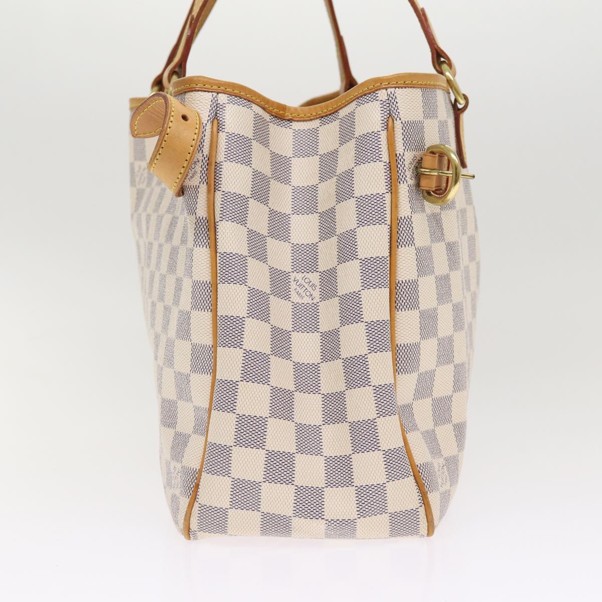 Louis Vuitton Batignolles Horizontal White Canvas Tote Bag