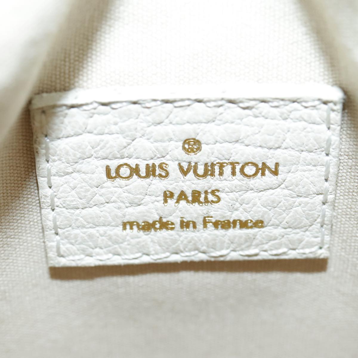 Louis Vuitton Mini Lin Beige Canvas Shoulder Bag
