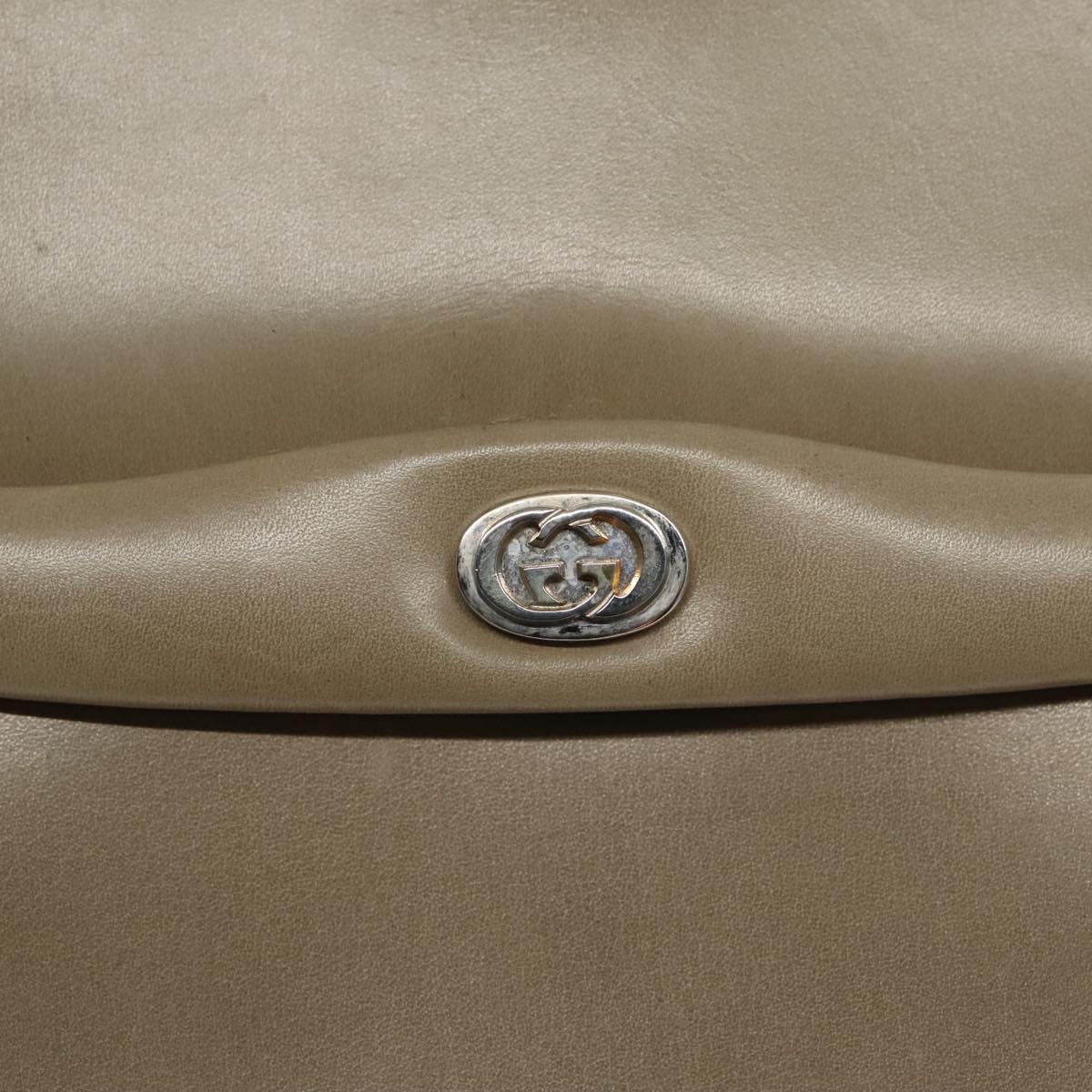 Gucci Beige Leather Handbag