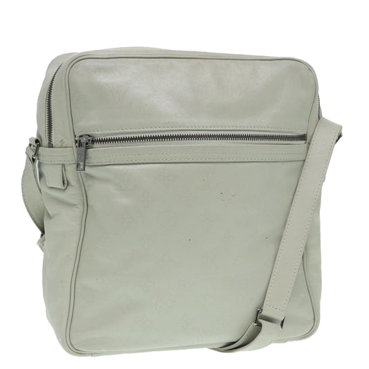 Louis Vuitton Clarckson White Leather Shoulder Bag