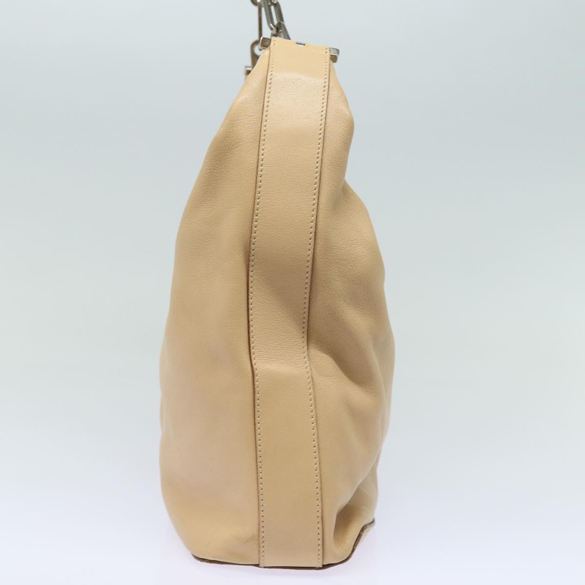 Gucci Jackie Beige Leather Shoulder Bag