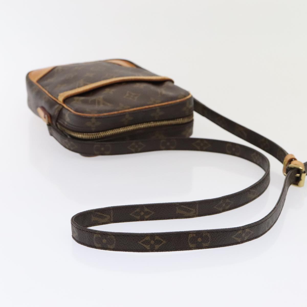 Louis Vuitton Danube Brown Canvas Shoulder Bag