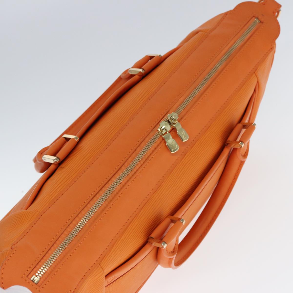 Louis Vuitton Danura Orange Leather Handbag