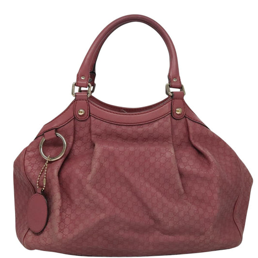 Gucci Sukey Pink Leather Shoulder Bag ()