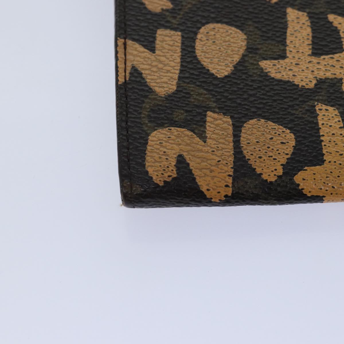 Louis Vuitton Sarah Brown Canvas Wallet