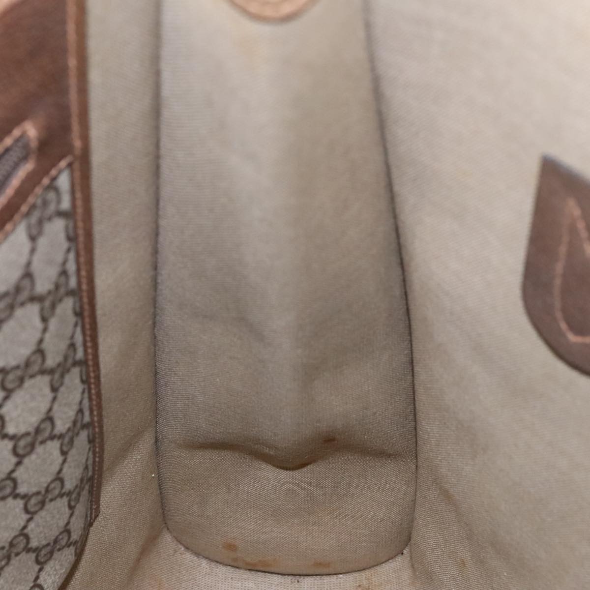 Gucci Cabas Beige Canvas Tote Bag