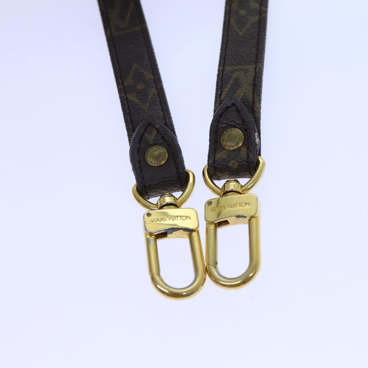 Louis Vuitton Bandoulière De Sac Brown Canvas Bag Jewelry