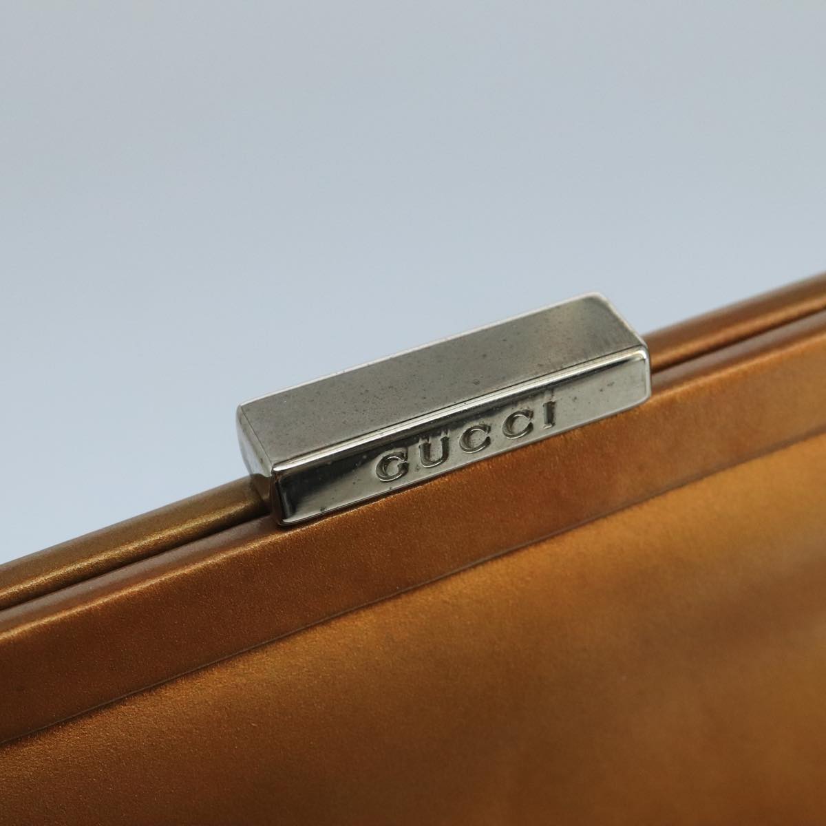 Gucci Jackie Brown Patent Leather Shoulder Bag