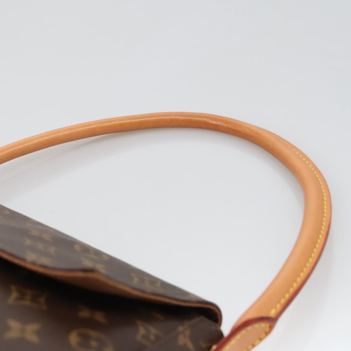 Louis Vuitton Mini Looping Brown Canvas Shoulder Bag