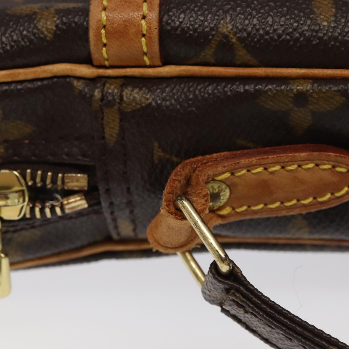 Louis Vuitton Danube Brown Canvas Shoulder Bag